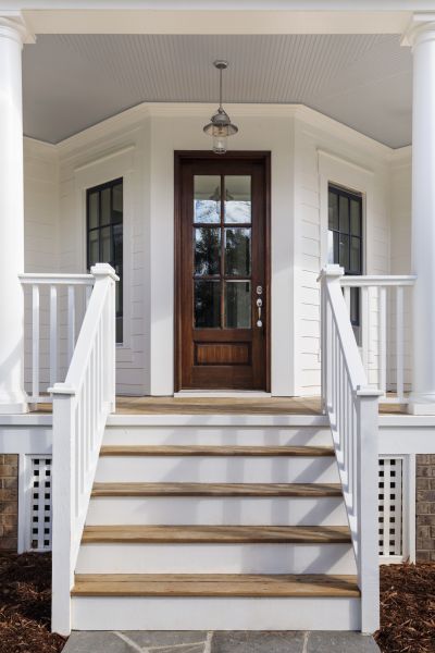 Stoop Railing Installation in Goldsboro