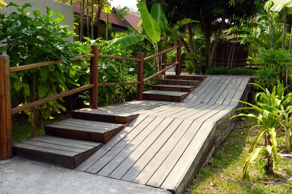 Wood Ramp Installation in Goldsboro
